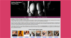 Desktop Screenshot of flauntparty.com.au